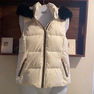 Juicy Couture | Puff Vest w/Faux Fur